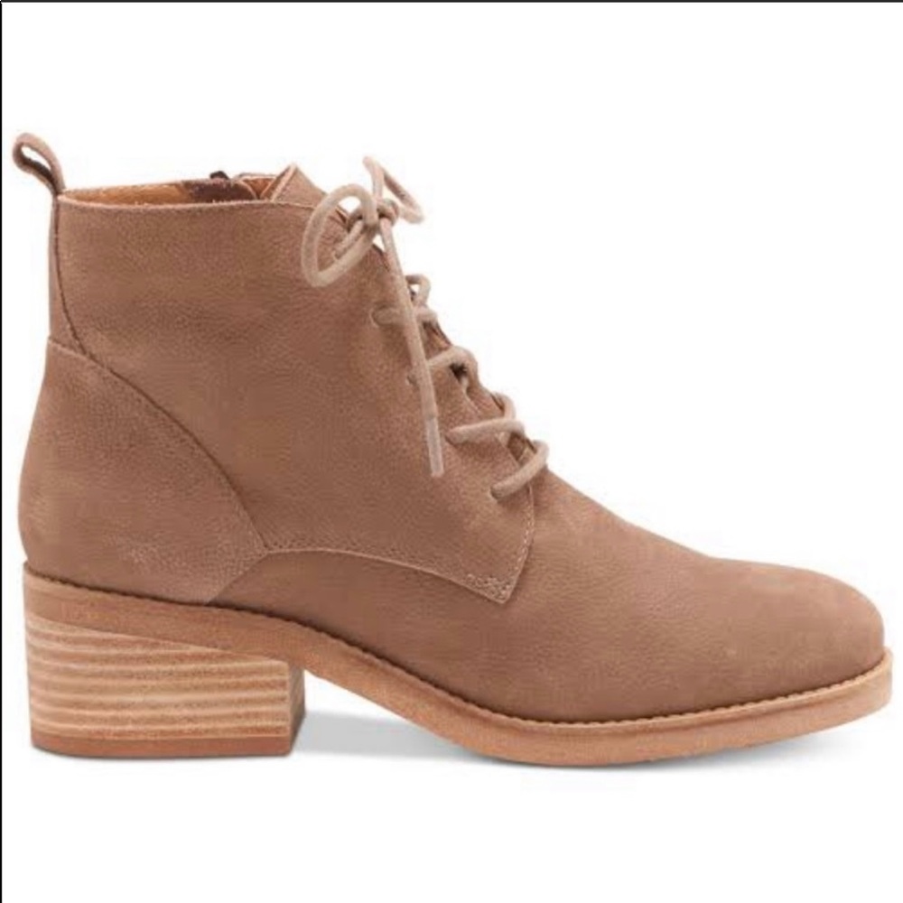 Lucky Brand Tamela Leather Lace Up Bootie 9